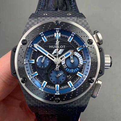 Hublot King Power Ferrari F1 Interlagos 703.QM.1129.HR.FIL11 V6 Factory 1:1 Best Edition Replica Watch Black Dial Swiss Automatic Movement